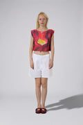 Printed Crop T-Shirt