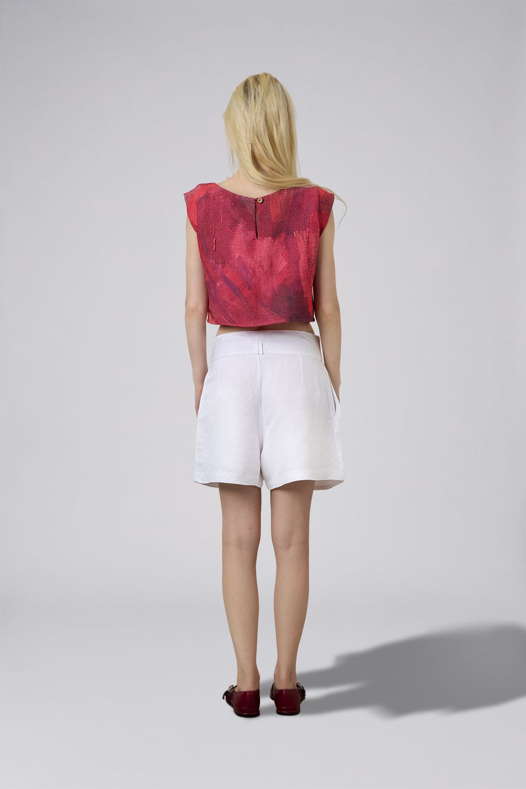 Printed Crop T-Shirt