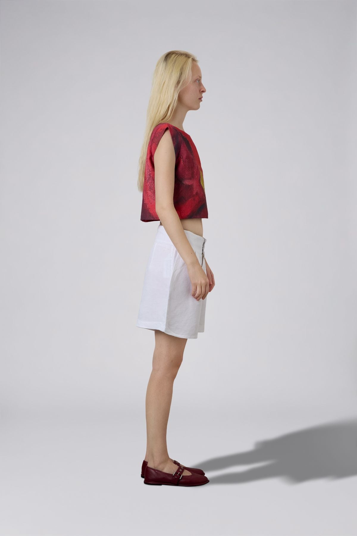 Printed Crop T-Shirt