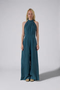 Halter Neck Wide Leg Jumpsuit