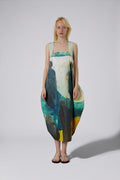 Printed Strappy Dress