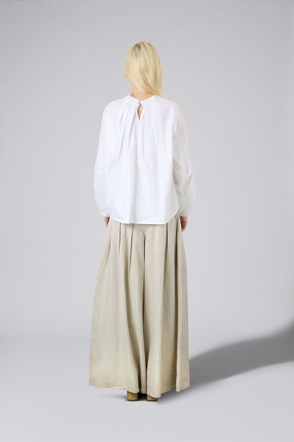 Deep Neckline Blouse