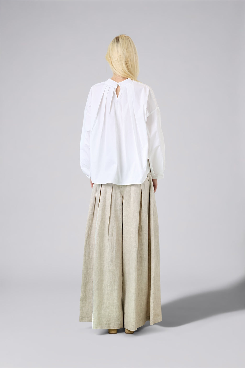 Deep Neckline Blouse